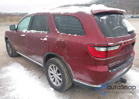 2016 Dodge Durango Sxt из США, поврежденный, VIN 1C4RDJAG0GC341176